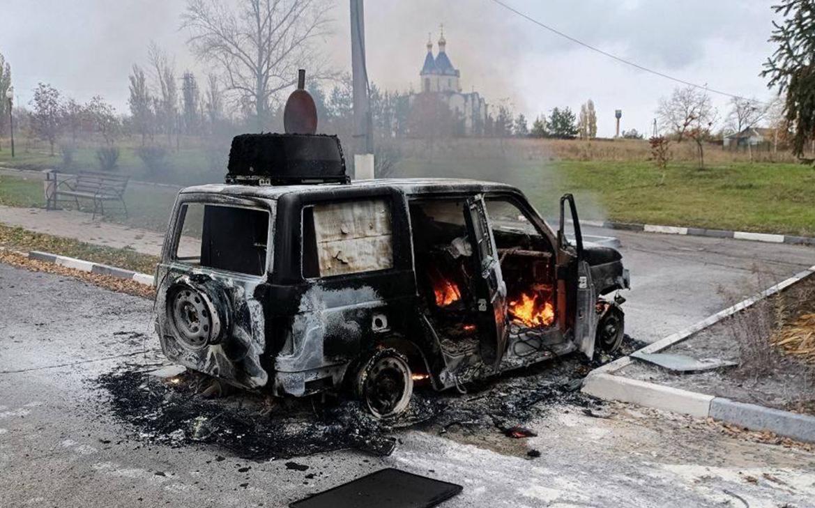 Дрон атаковал автомобиль главы Белгородского района