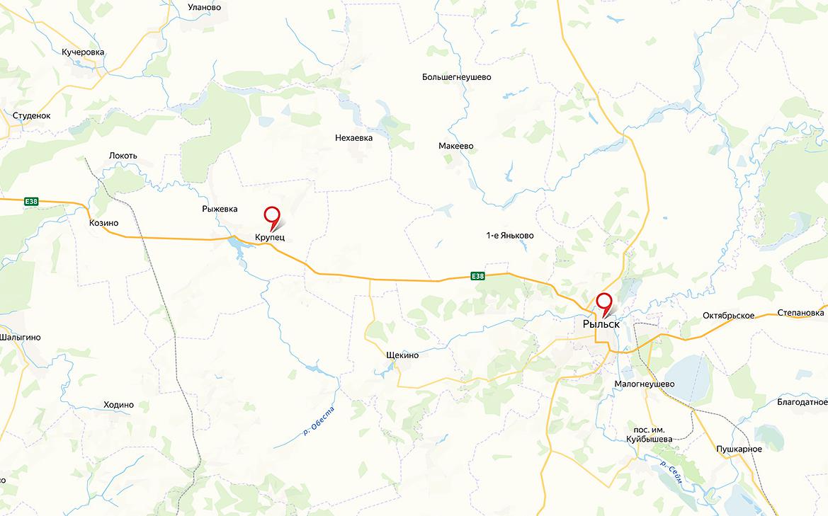 Пенсионер погиб при атаке дрона на автомобиль в Курской области