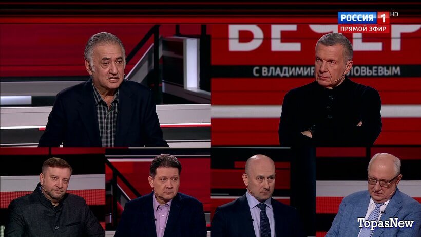 Вечер с Соловьёвым 25.03.26 последний сегодняшний выпуск смотреть онлайн