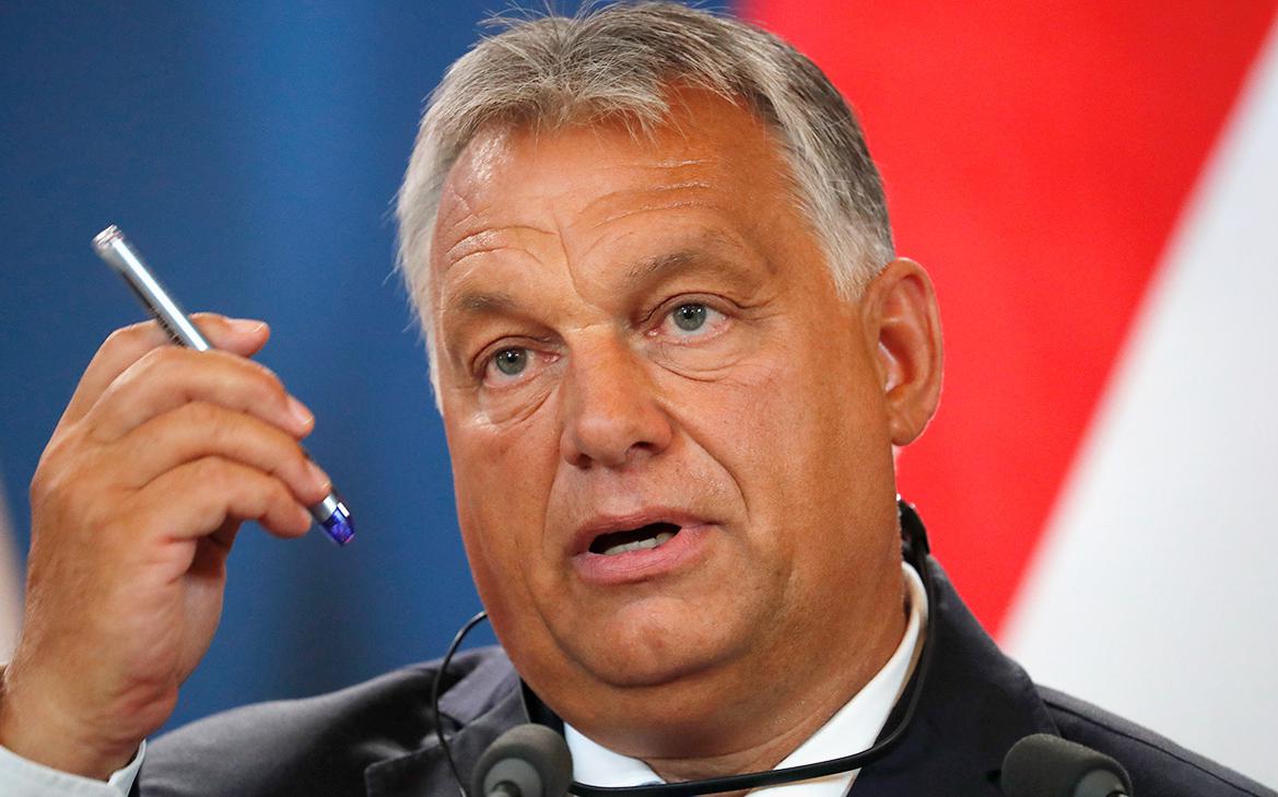 Орбан сравнил дофинансирование Киева с помощью алкоголику ящиком водки