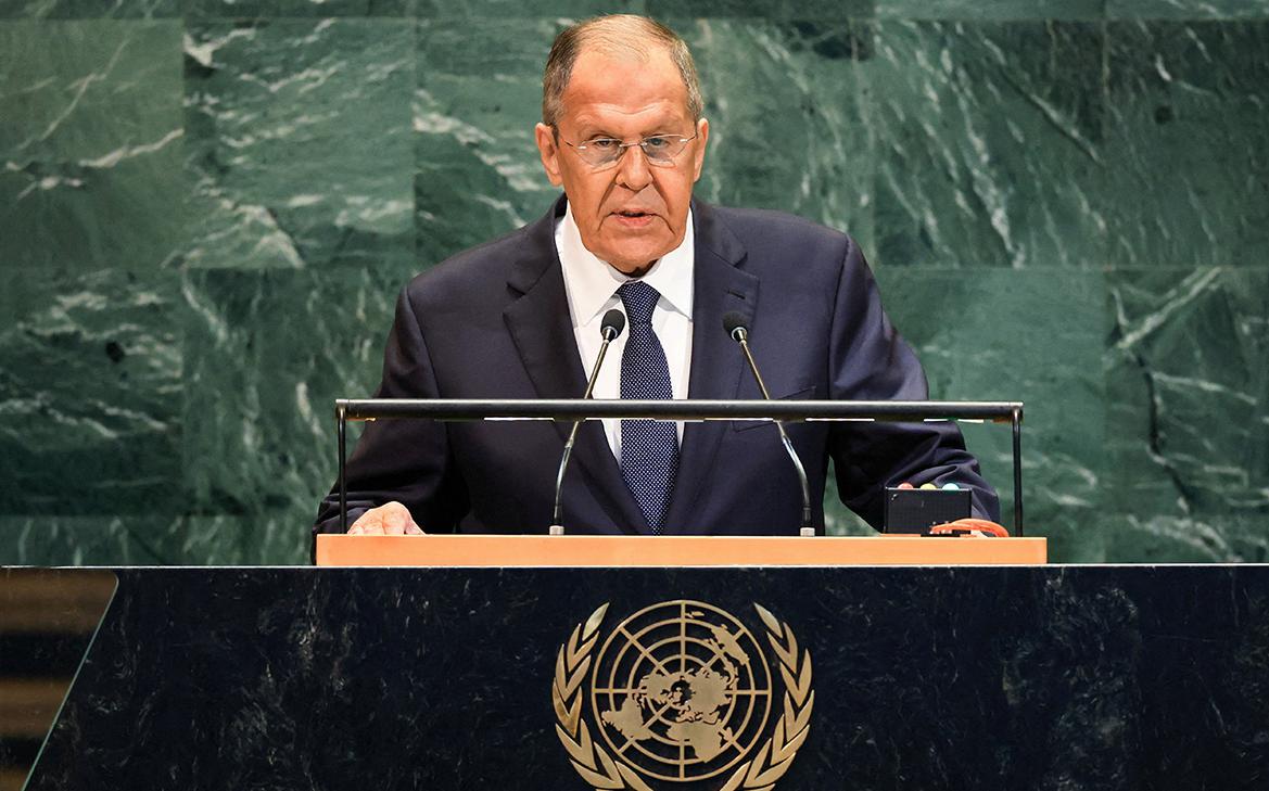 Лавров заявил, что Россия никогда не направляет БПЛА и ракеты на ЕС