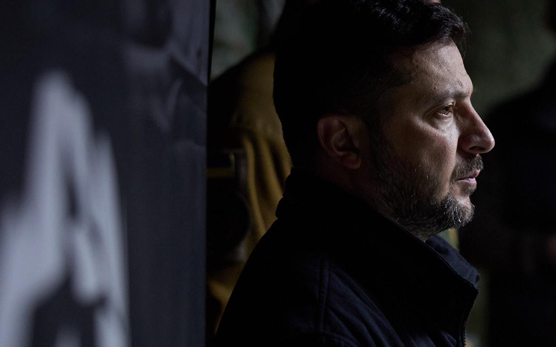 Зеленский посетил подконтрольную Киеву часть Запорожской области