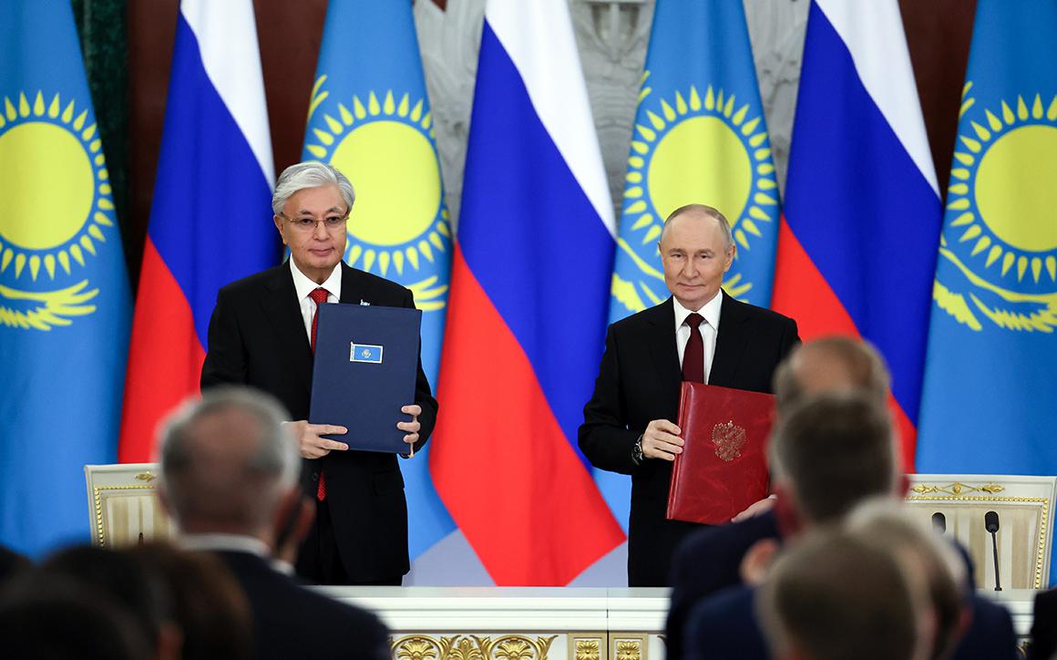 Токаев в письме Путину заявил о «полном успехе» своего визита в Россию