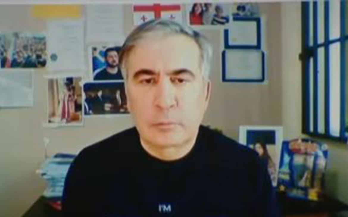 Саакашвили пожаловался на трансляцию российских каналов в камере